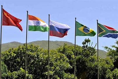 BRICS countries flags