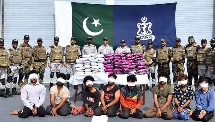 Pakistan Navy seizes $1M worth of narcotics in the North Arabian Sea